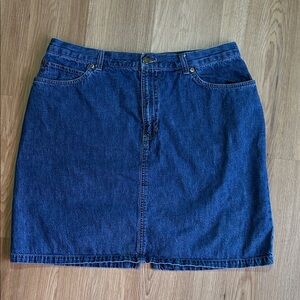 Jones New York Sport Dark Blue Mini Skirt Woman’s Size 16